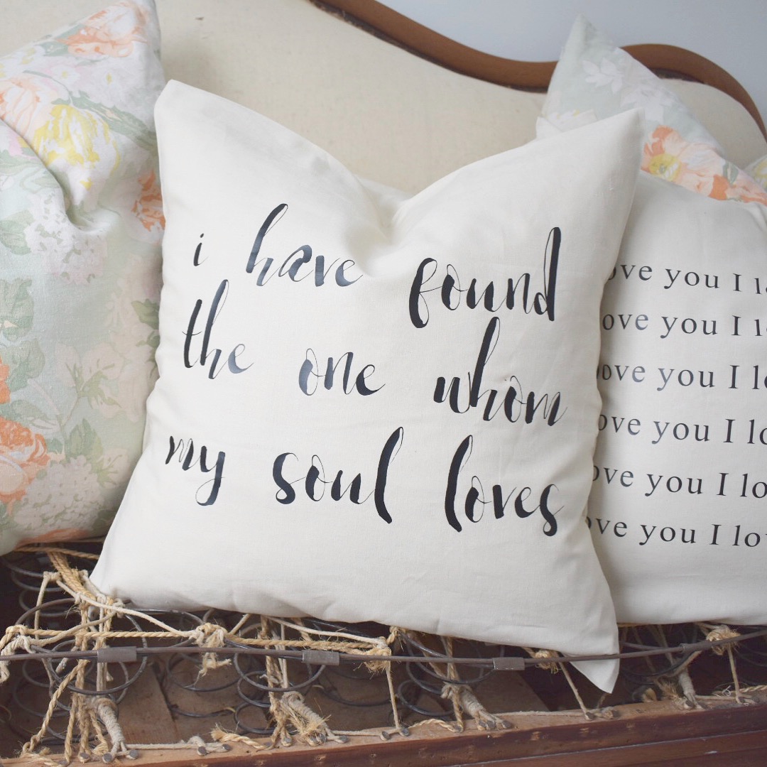 New Valentine’s Pillows & Website