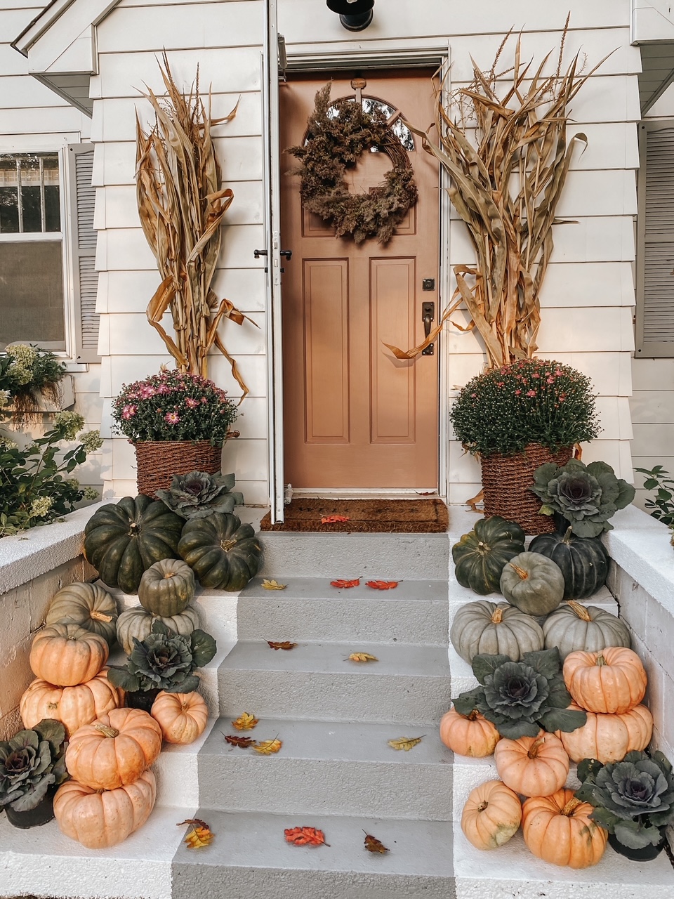 Fall Porch Three Ways